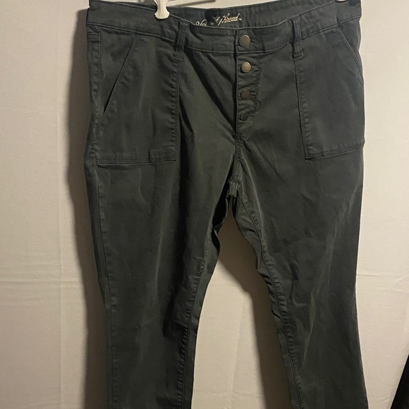 Universal Thread Pants - Universal Thread Dark Green Cargo Pants